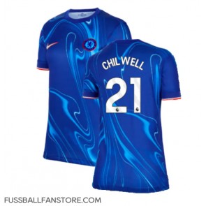 Chelsea Ben Chilwell #21 Replik Heimtrikot Damen 2024-25 Kurzarm